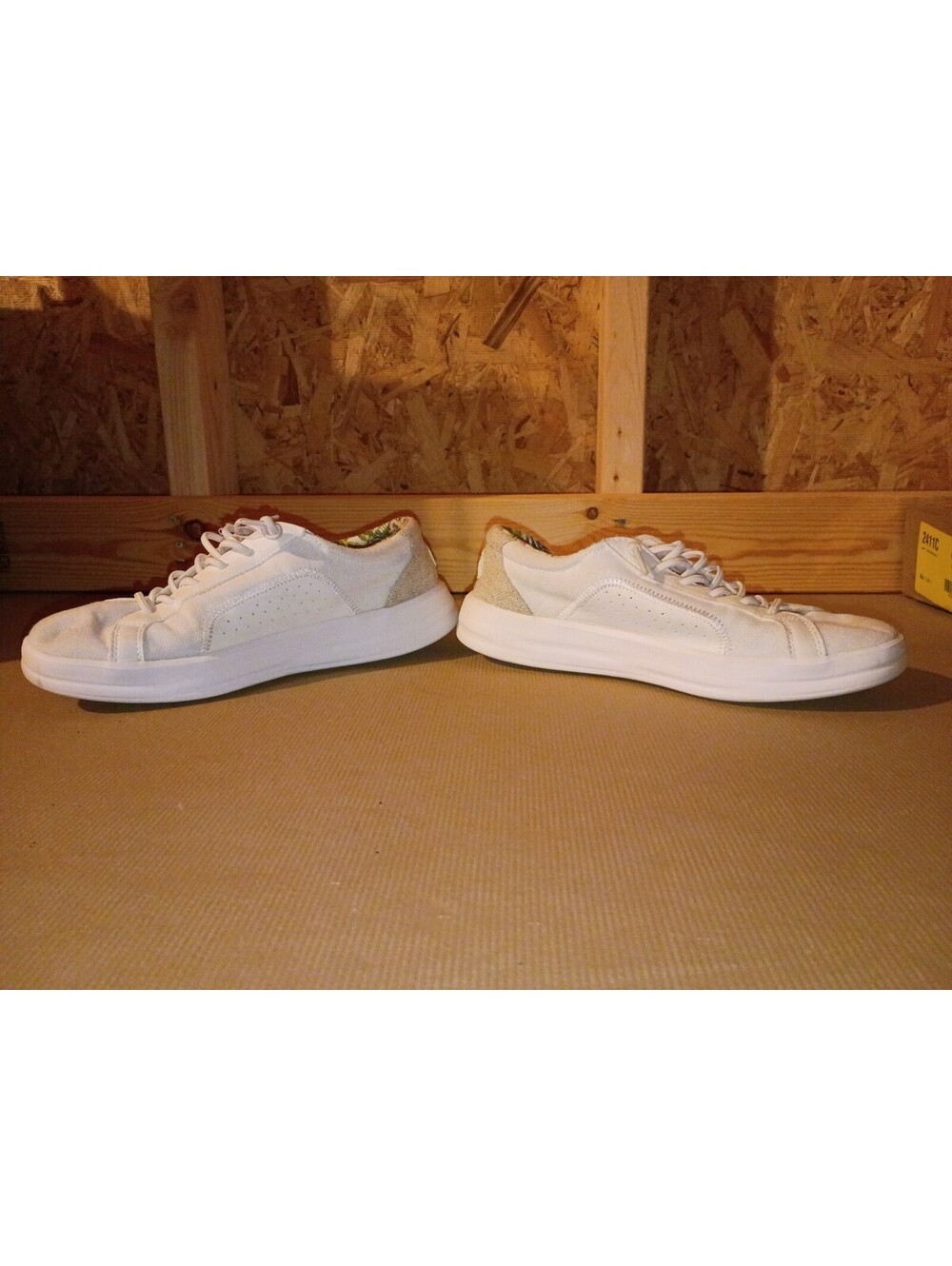 Hey Dude Karina Coconut White Women's Sneakers Size 7